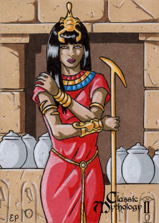 Serket Sketch Card - Classic Mythology II