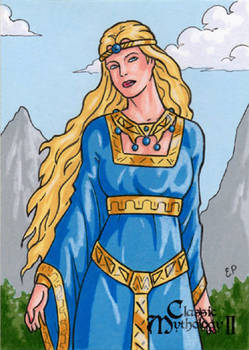 Freyja Sketch Card - Classic Mythology II