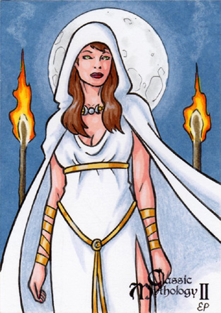 Hecate Sketch Card - Classic Mythology II