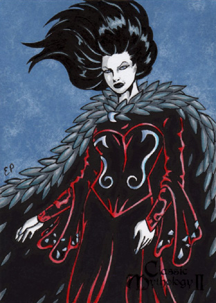 Morrigan AP Sketch Card - Classic Mythology II