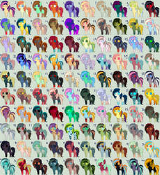 [adopt] ponies (100/100 OPEN)