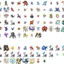 Gen 7 Pokemon sprites