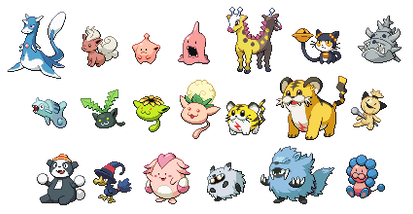 Gen 2 beta sprites