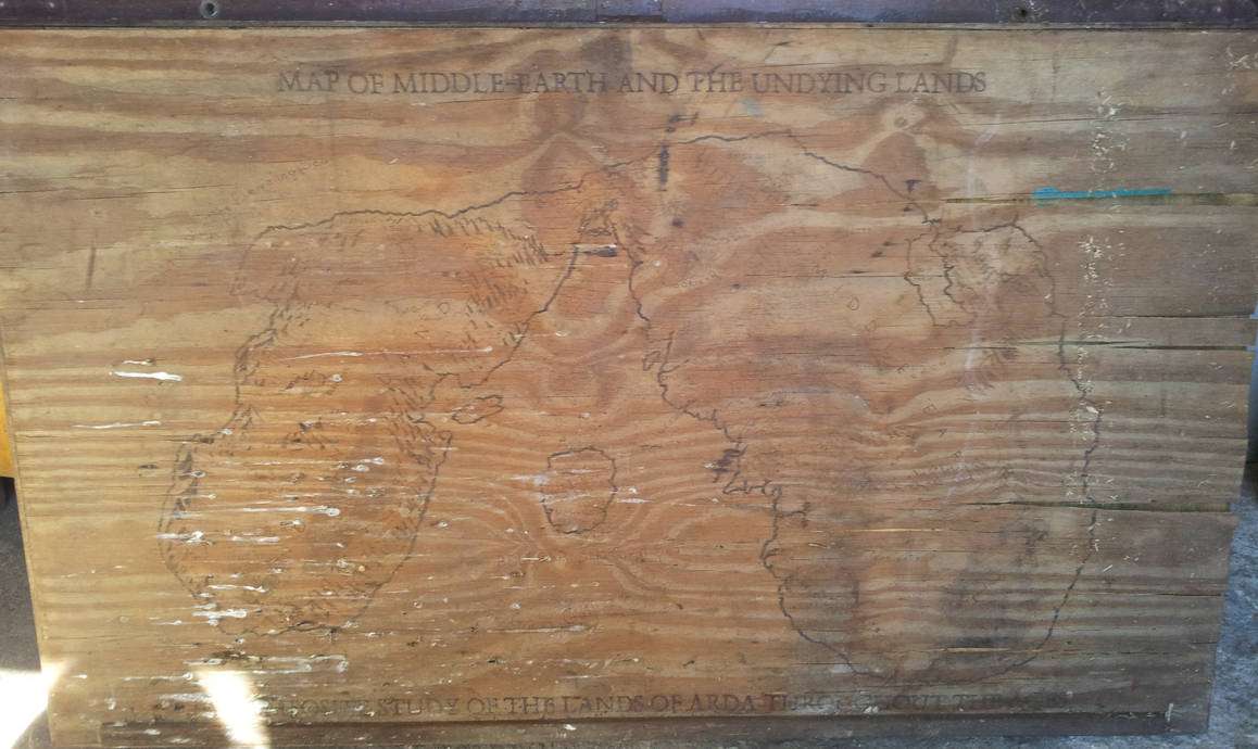 Arda Map by thelaughinganon on DeviantArt