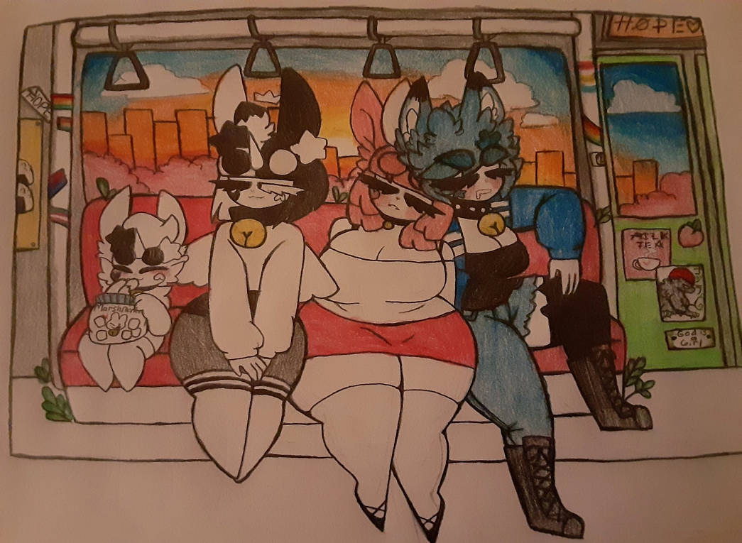Deviantart Facetrain Afternoon train ride by evelynclaythorne8 on DeviantArt