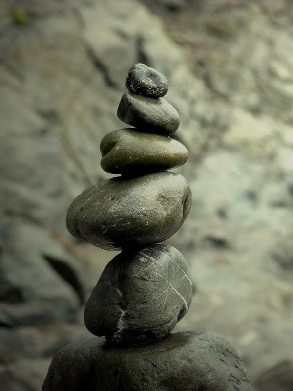 Stacked Pebbles