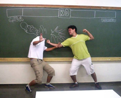 Street Fighter in school 3