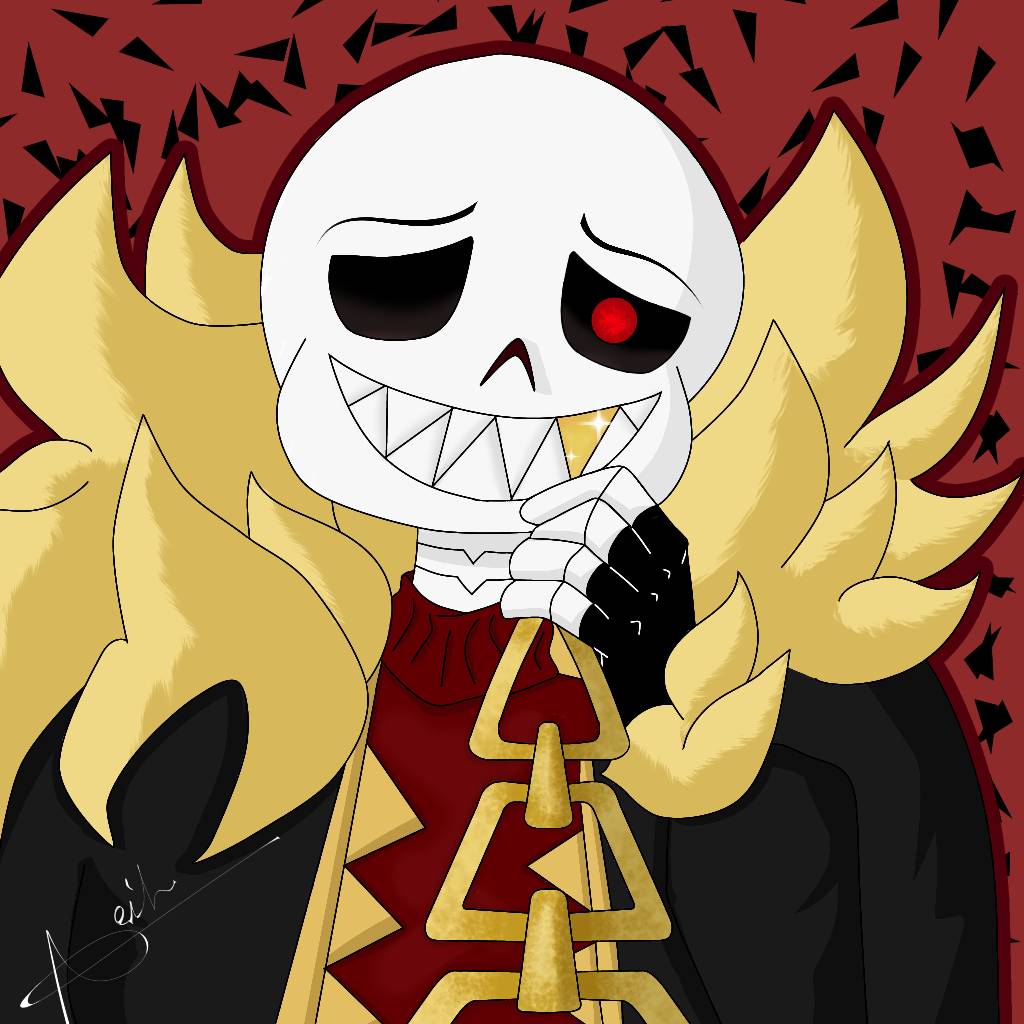 Nightmare Sans Fanart by NeilaHasFood on DeviantArt