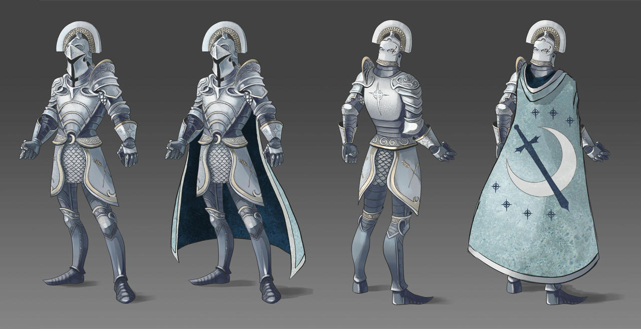 Deviantart Armor Lunar Armor Design by BamCosIllustrations on DeviantArt