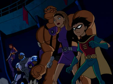 Giantess Elasti-Girl (Teen Titans 16A)