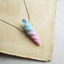 Aura Quartz Pastel Unicorn Horn