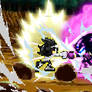 Hyper Scourge vs Mephiles Time God