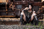 Black Steam Shoot 03 by MeetMeAtTheLake2Nite