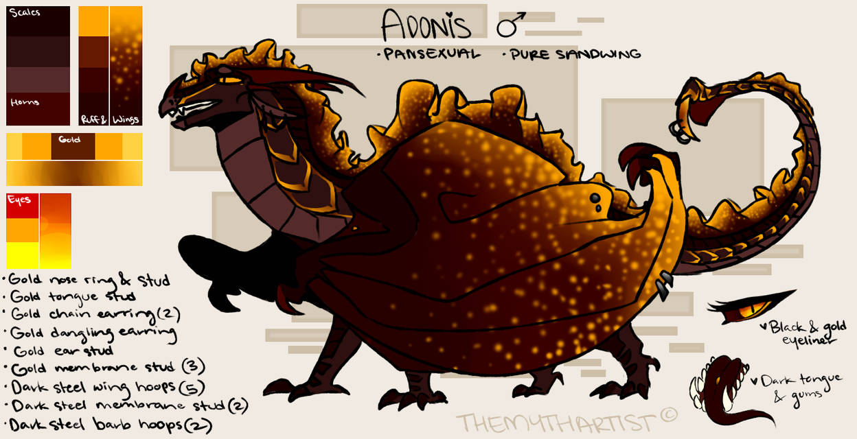 Adonis Ref by malconseil on DeviantArt