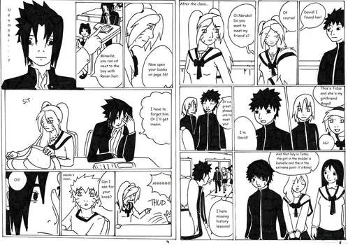 SasuNaru story page 4 and 5