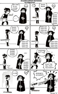 Itachi's sweet revenge