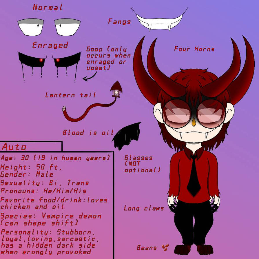 Original Reference Auto's Original reference sheet by TheKillager on DeviantArt