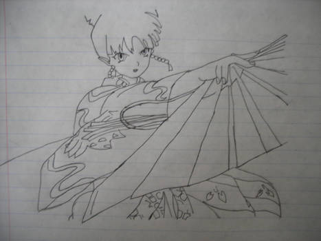 Kagura (Lineart)