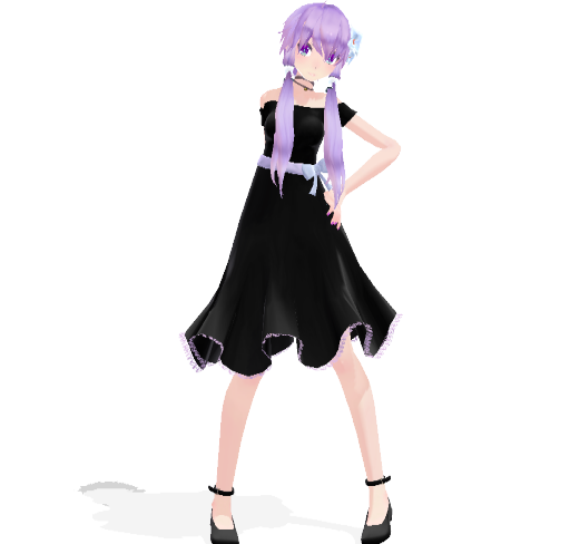 [MMD Newcomer] Tda One Piece Yukari -Black-