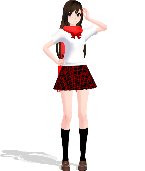 [MMD Newcomer] Ayano Tateyama -School-