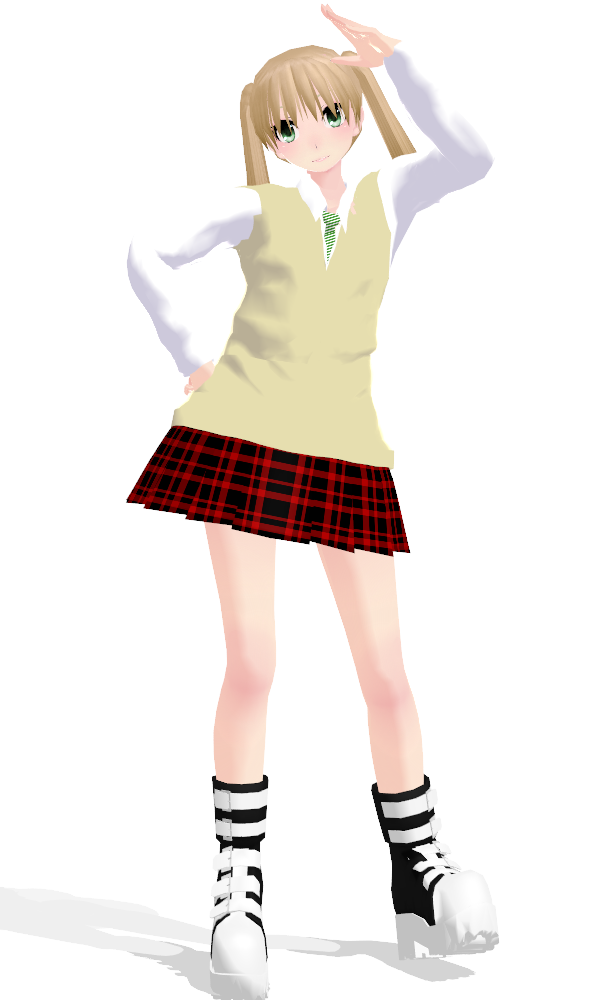 [MMD Newcomer] Maka Albarn (Soul Eater)