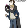 Sherlock, that's me you're leaning on