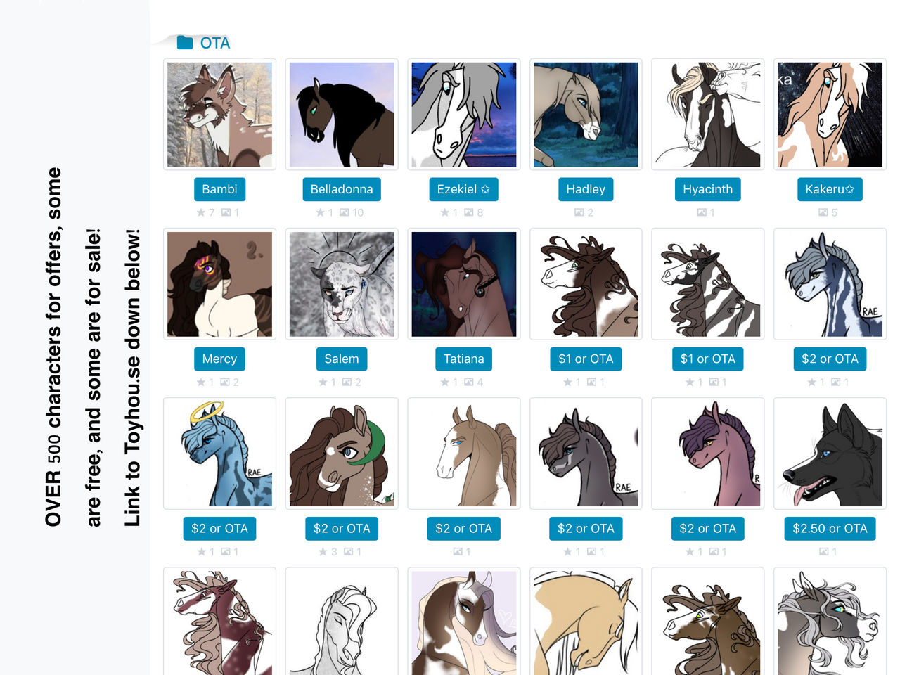PURGE 600+ CHARACTERS by Lovemyfate on DeviantArt