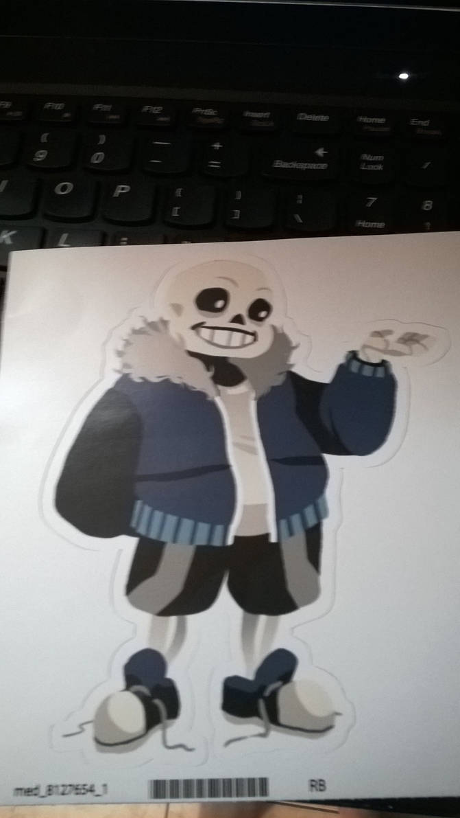 My Sans sticker came in by UFSansFG on DeviantArt