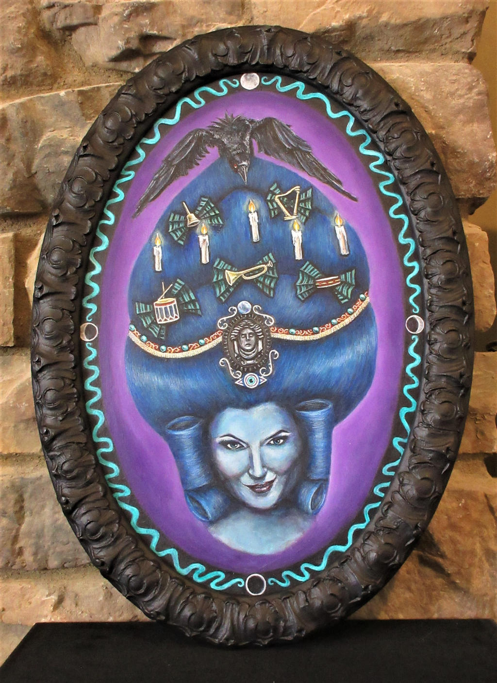 Haunted Mansion Madame Leota Rococo Acrylic