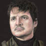 Mandalorian Din Djarin Pedro Pascal Colored Pencil