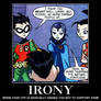 Irony- Teen Titans Style