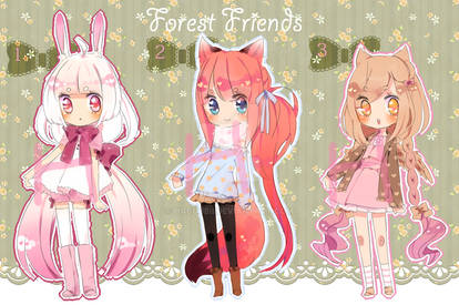 Forest Friends Adoptables - Auction!! {paypal}