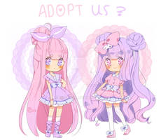 Pastel Twins Adopts {paypal}