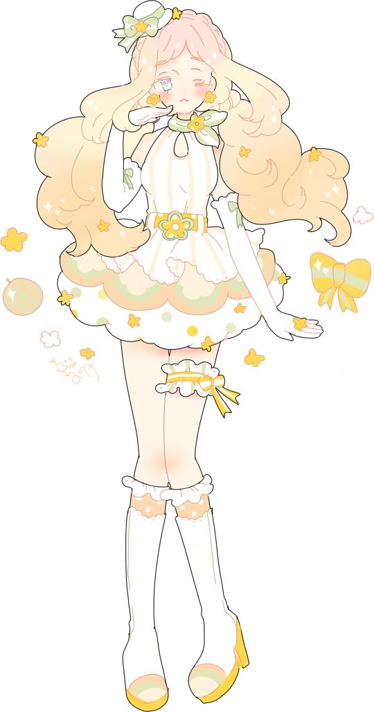 orime's melon gelato coord