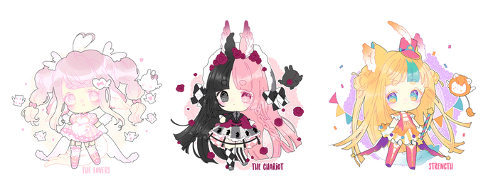 tarot cherumyu adopts batch III| auction closed by Hacuubii