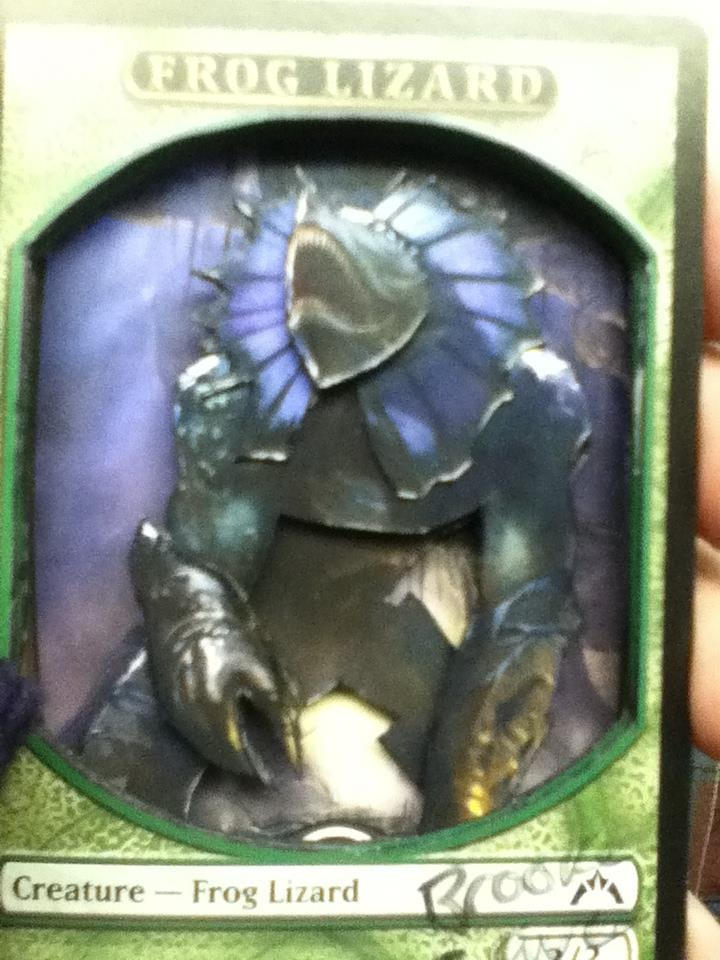 Frog Lizard 3D Token by XxozzybrookexX on DeviantArt