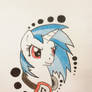 Vinyl Scratch Tattoo Design