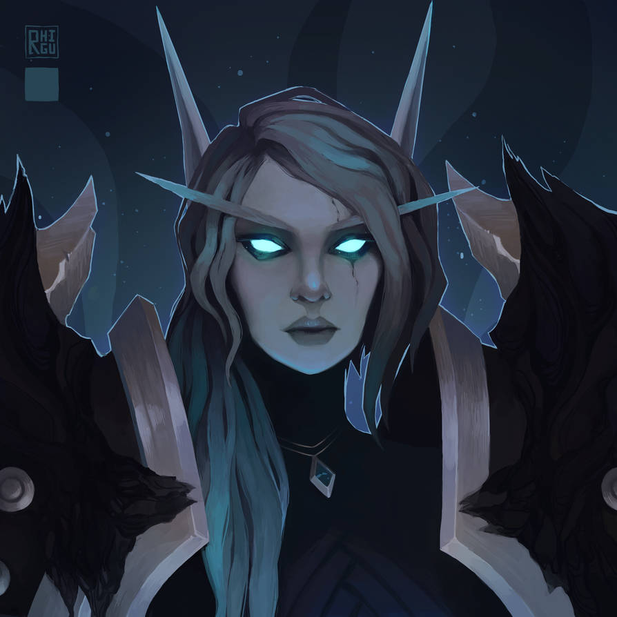 Void Elf Warrior by rhigu on DeviantArt