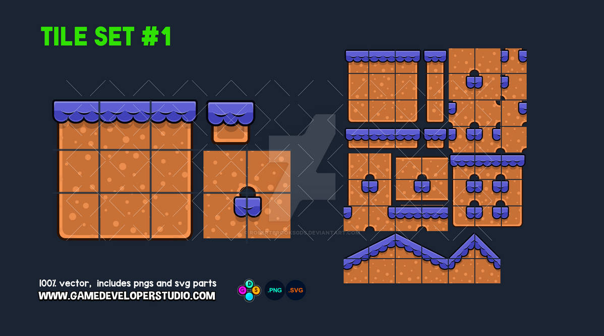 Tileset one by RobertBrooksGDS on DeviantArt