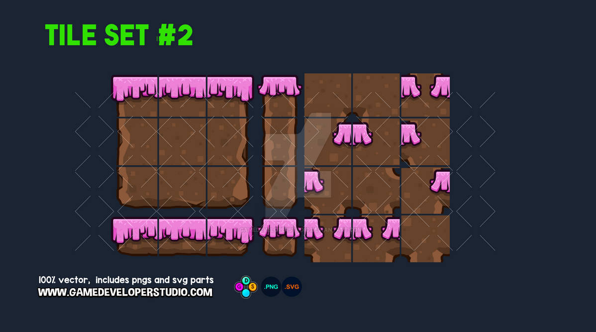 Game tile set two by GameDeveloperStudio on DeviantArt