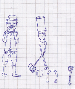Battle Croquet Sketch 1