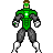 Green Lantern [Pixel Hero] by THX1138666