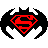 Superman/Batman Logo Icon by THX1138666