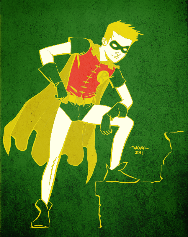 marciotakara's Robin - Colored