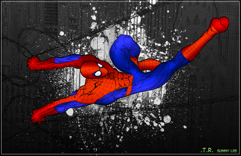 Spiderman - Colored