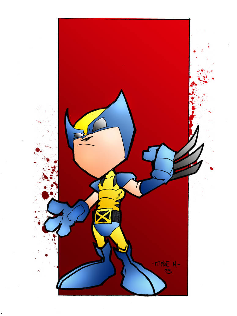 Little Ripper Wolverine Lil' Wolverine - Colored by twistedangel0 on DeviantArt