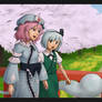 Yuyuko and Youmu