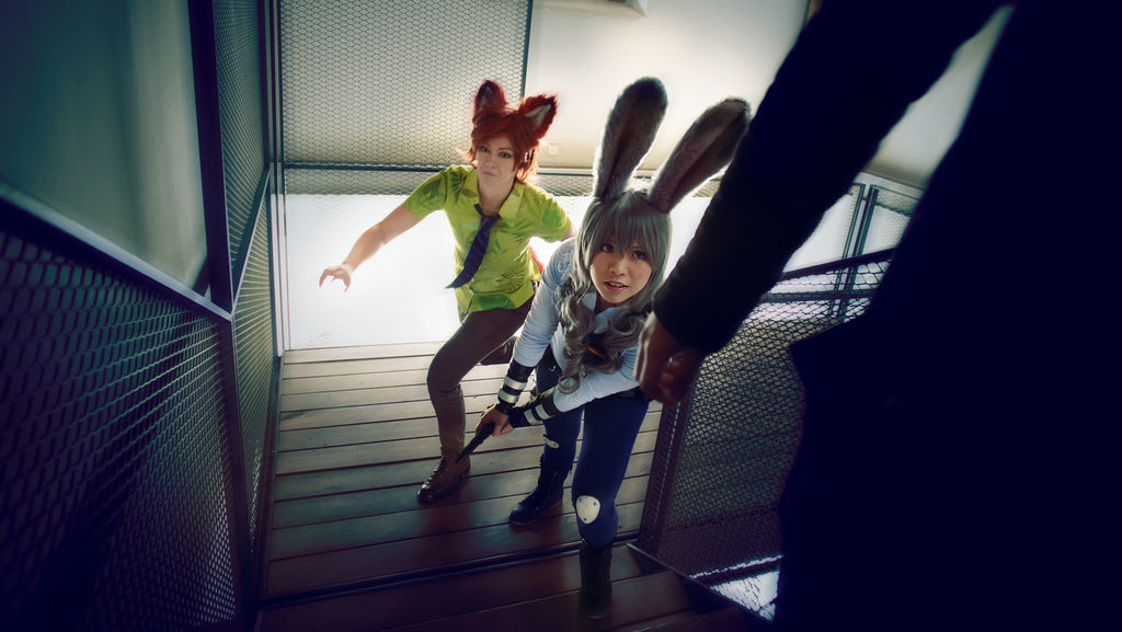 Zootopia . Judy and Nick I by kazenary