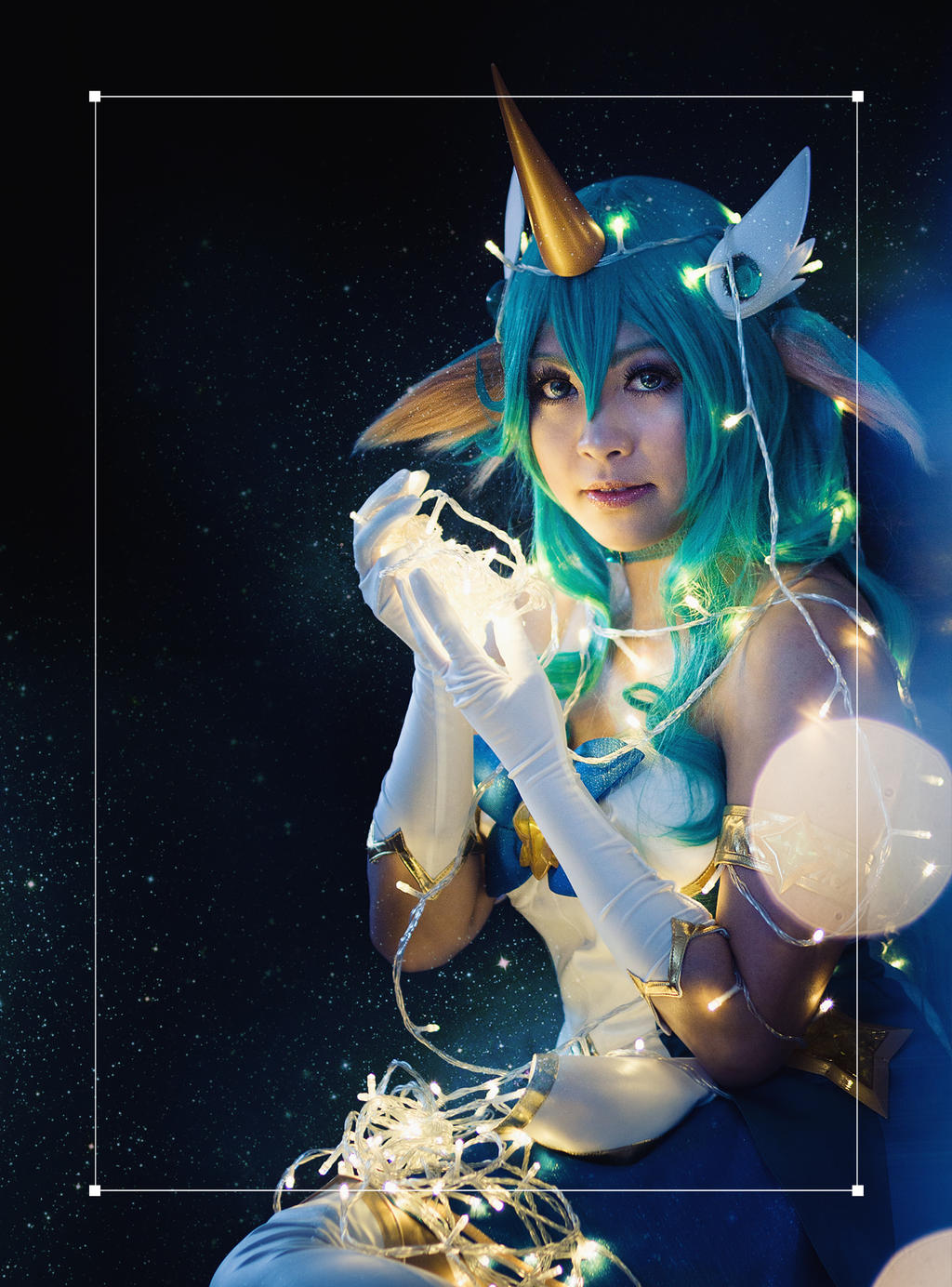 League of Legends . Star Guardian Soraka II by kazenary