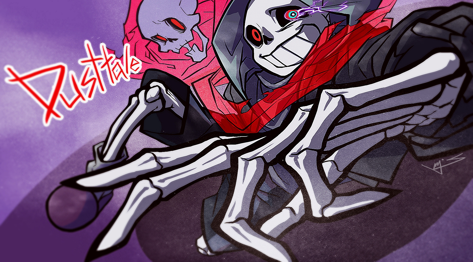 Canon Dusttale Sans and Papyrus - Dusttale by ZalCuzIdk on DeviantArt